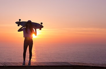 Image showing Skater Girl