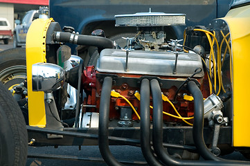 Image showing Muscle car engine