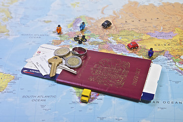 Image showing Passport, Travel