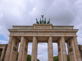 Image showing Brandenburger Tor Berlin