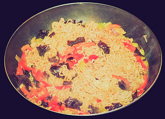 Image showing Retro look Noodles