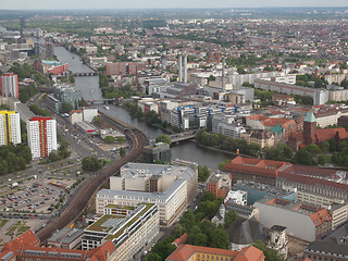 Image showing Berlin aerial view