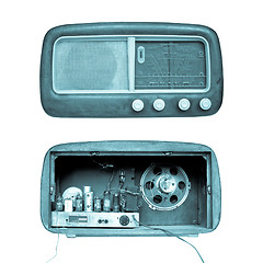 Image showing Old AM radio tuner