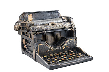 Image showing Ancient typewriter