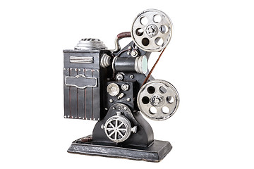 Image showing Model of film projector