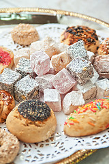 Image showing Turkish delight dessert