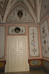 Image showing Paintings in Doxi Fontana Palace in Gallipoli (Le)