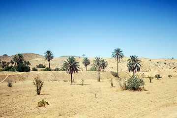 Image showing Sahara desert in Matmata