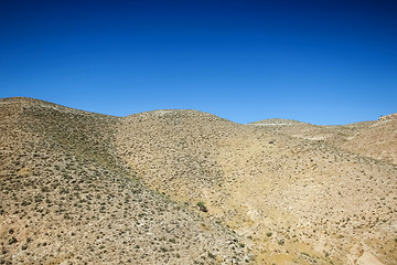 Image showing Rocky dunes in southern Tunisia