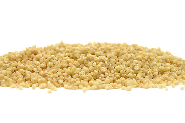 Image showing Couscous on white