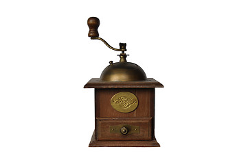 Image showing Old coffee grinder