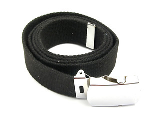 Image showing Rolled up belt