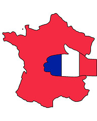 Image showing Welcome to France