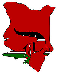 Image showing Crocodile Kenya