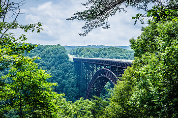 Image showing New River Bridge Scenic