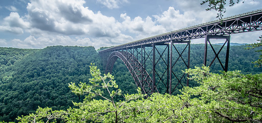Image showing New River Bridge Scenic