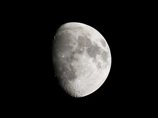 Image showing Gibbous moon