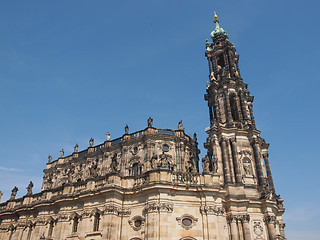 Image showing Dresden Hofkirche