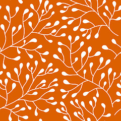 Image showing Floral seamless pattern.