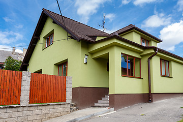 Image showing repaired rural house