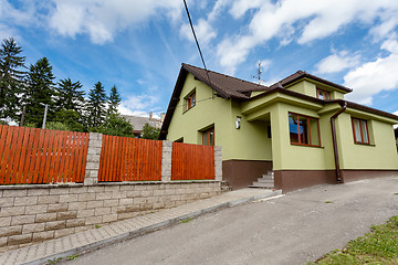 Image showing repaired rural house