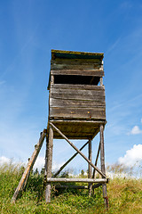 Image showing Wooden Hunters High Seat