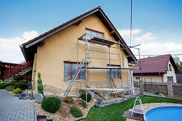 Image showing Construction or repair of the rural house