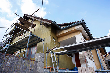 Image showing Construction or repair of the rural house