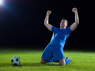 Image showing soccer player