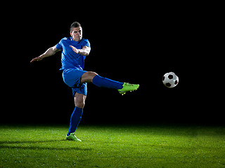 Image showing soccer player