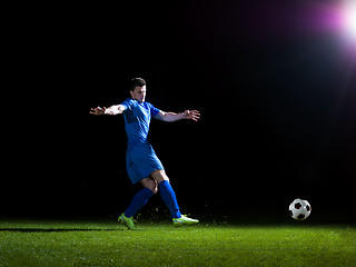 Image showing soccer player