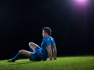 Image showing soccer player