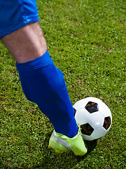 Image showing soccer player