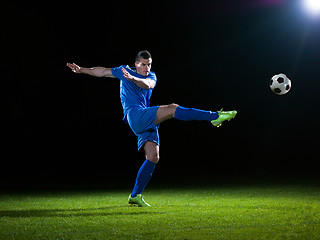 Image showing soccer player