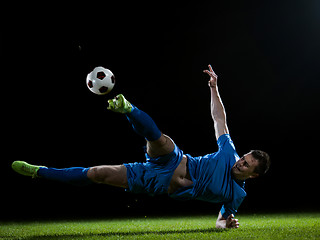 Image showing soccer player