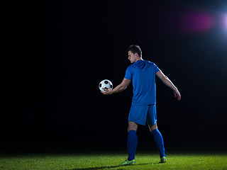 Image showing soccer player