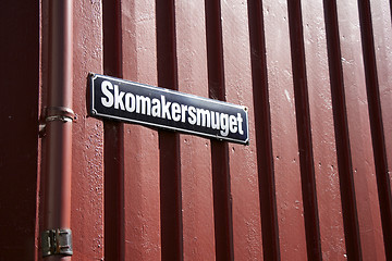 Image showing Skomakersmuget