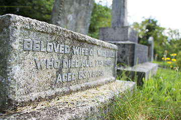 Image showing Grave