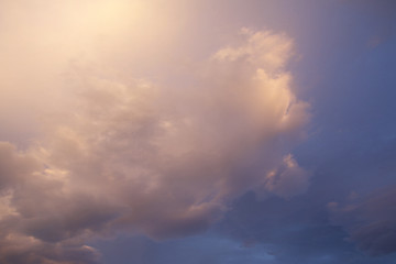 Image showing Heavy Clouds