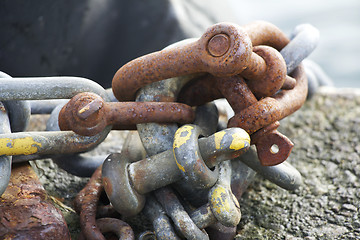 Image showing Boat Chain