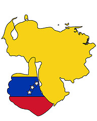 Image showing Venezuela hand signal