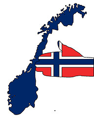 Image showing Welcome to Norway