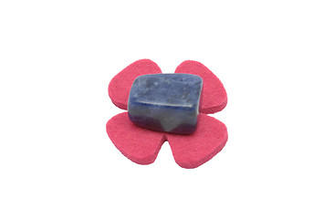 Image showing Sodalite on felt