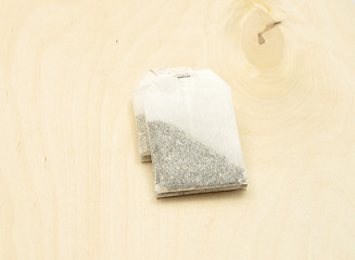 Image showing Detailed but simple image of tea bag