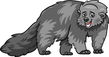 Image showing bearcat animal cartoon illustration