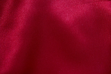 Image showing red fabric background