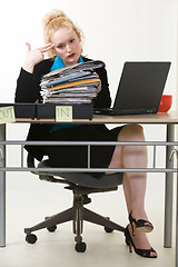 Image showing Overworked