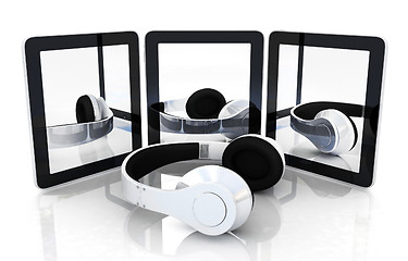 Image showing phone and headphones