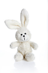 Image showing Sitting stuffed bunny