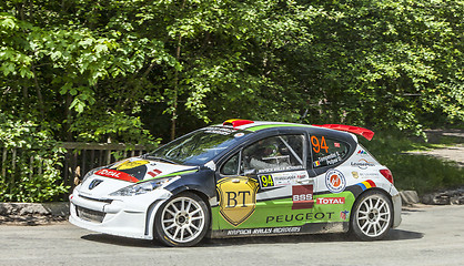 Image showing Simone Tempestini- Dorin Pulpea- Transylvania Rally 2014